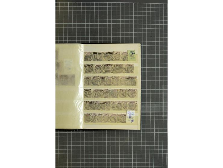 1840/1900, überwiegend gestempelte Sammlung mit u.a. Mi.-Nr. 1 (15), 2 (2), 5 (2), 7 (Paar), 85 (2) etc., weiter Einheiten, v