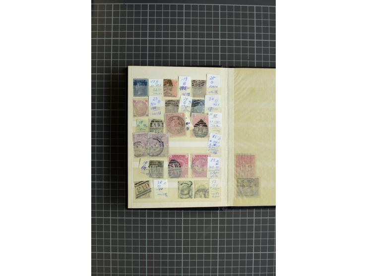 1840/1900, überwiegend gestempelte Sammlung mit u.a. Mi.-Nr. 1 (15), 2 (2), 5 (2), 7 (Paar), 85 (2) etc., weiter Einheiten, v