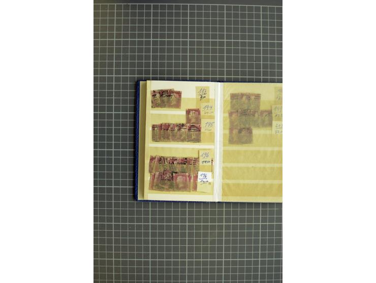 1840/1900, überwiegend gestempelte Sammlung mit u.a. Mi.-Nr. 1 (15), 2 (2), 5 (2), 7 (Paar), 85 (2) etc., weiter Einheiten, v