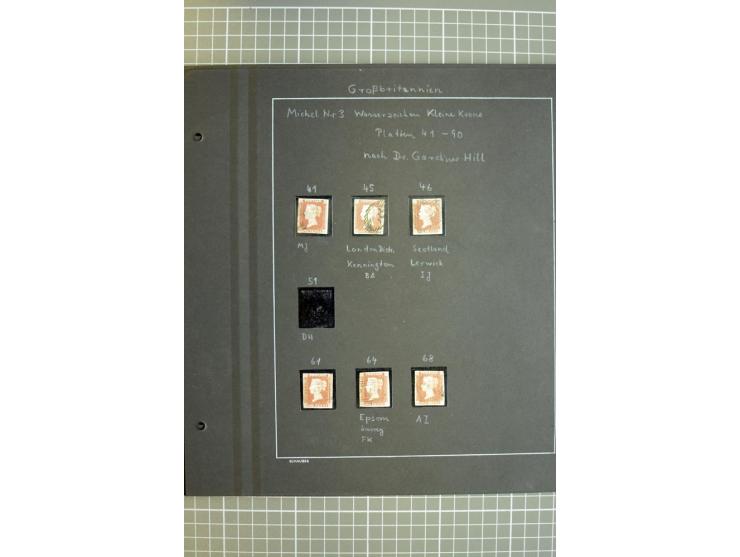 1840/1900, überwiegend gestempelte Sammlung mit u.a. Mi.-Nr. 1 (15), 2 (2), 5 (2), 7 (Paar), 85 (2) etc., weiter Einheiten, v