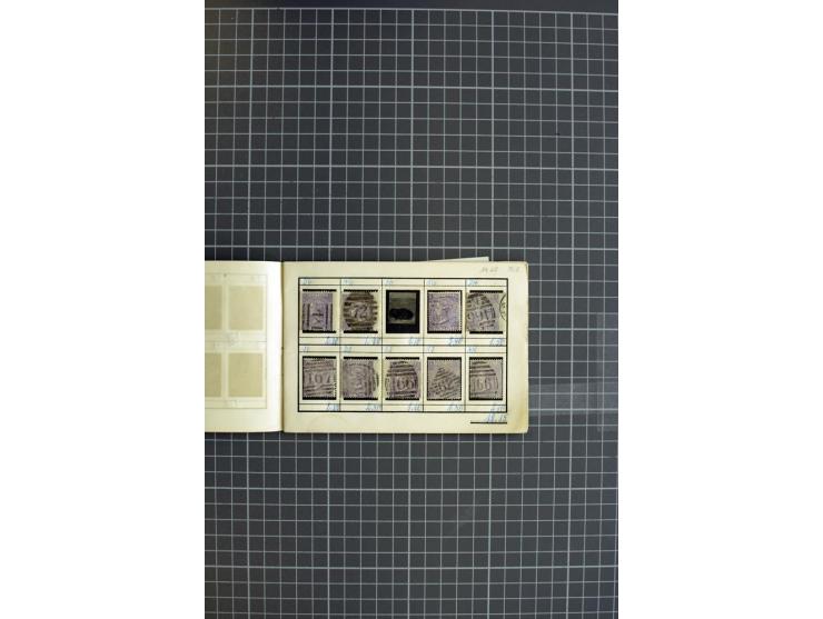 1840/1900, überwiegend gestempelte Sammlung mit u.a. Mi.-Nr. 1 (15), 2 (2), 5 (2), 7 (Paar), 85 (2) etc., weiter Einheiten, v
