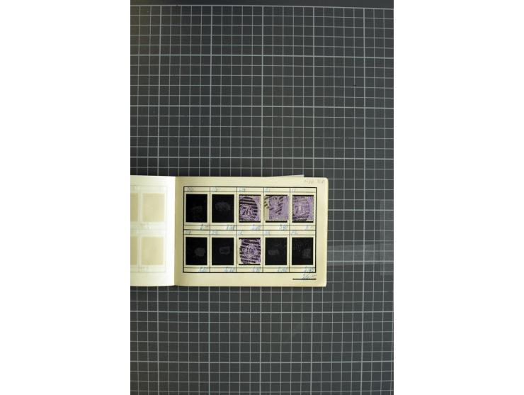 1840/1900, überwiegend gestempelte Sammlung mit u.a. Mi.-Nr. 1 (15), 2 (2), 5 (2), 7 (Paar), 85 (2) etc., weiter Einheiten, v