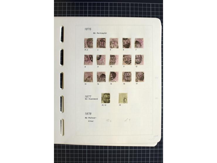 1840/1900, überwiegend gestempelte Sammlung mit u.a. Mi.-Nr. 1 (15), 2 (2), 5 (2), 7 (Paar), 85 (2) etc., weiter Einheiten, v