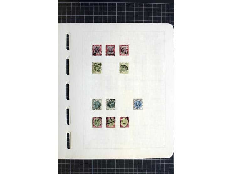 1840/1900, überwiegend gestempelte Sammlung mit u.a. Mi.-Nr. 1 (15), 2 (2), 5 (2), 7 (Paar), 85 (2) etc., weiter Einheiten, v