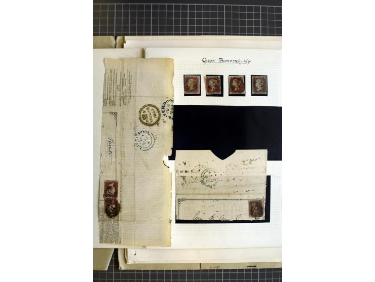 1840/1900, überwiegend gestempelte Sammlung mit u.a. Mi.-Nr. 1 (15), 2 (2), 5 (2), 7 (Paar), 85 (2) etc., weiter Einheiten, v