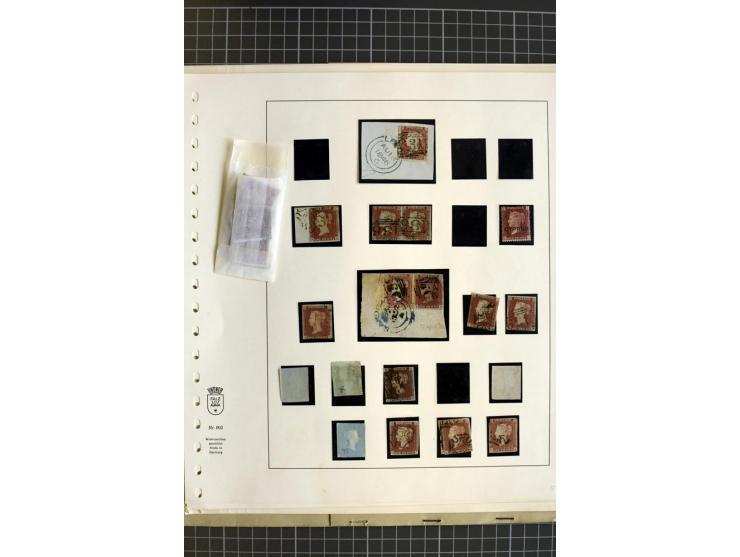 1840/1900, überwiegend gestempelte Sammlung mit u.a. Mi.-Nr. 1 (15), 2 (2), 5 (2), 7 (Paar), 85 (2) etc., weiter Einheiten, v