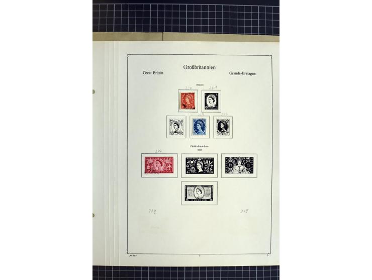 1840/1900, überwiegend gestempelte Sammlung mit u.a. Mi.-Nr. 1 (15), 2 (2), 5 (2), 7 (Paar), 85 (2) etc., weiter Einheiten, v