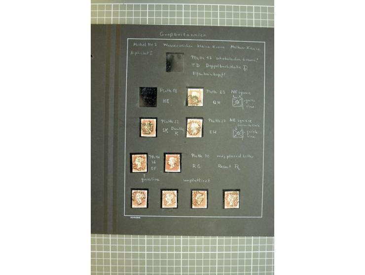 1840/1900, überwiegend gestempelte Sammlung mit u.a. Mi.-Nr. 1 (15), 2 (2), 5 (2), 7 (Paar), 85 (2) etc., weiter Einheiten, v