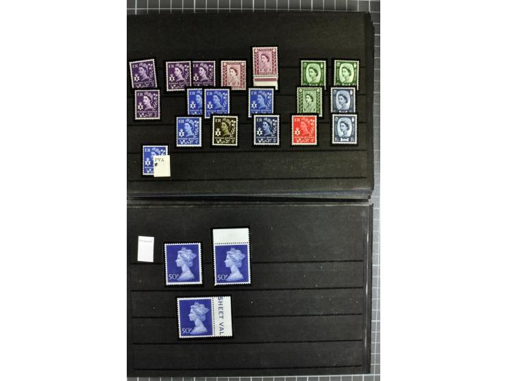 1952/89, überwiegend postfrischer und teils gestempelter Sammlungsbestand, insbesondere die Dauerserien stark spezialisiert m