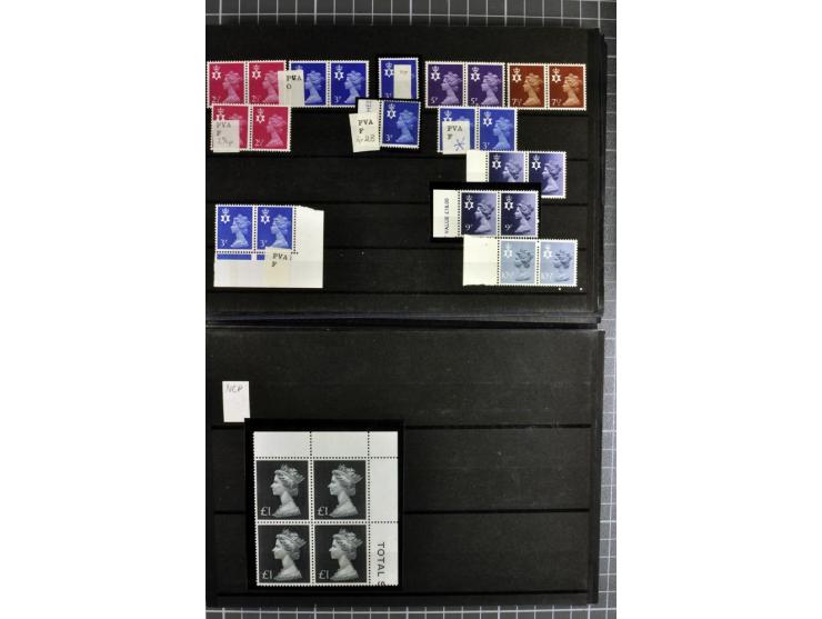 1952/89, überwiegend postfrischer und teils gestempelter Sammlungsbestand, insbesondere die Dauerserien stark spezialisiert m