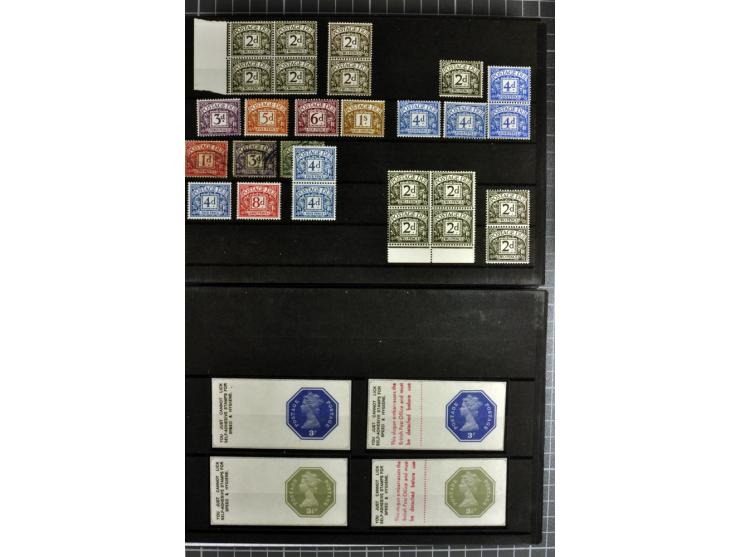 1952/89, überwiegend postfrischer und teils gestempelter Sammlungsbestand, insbesondere die Dauerserien stark spezialisiert m