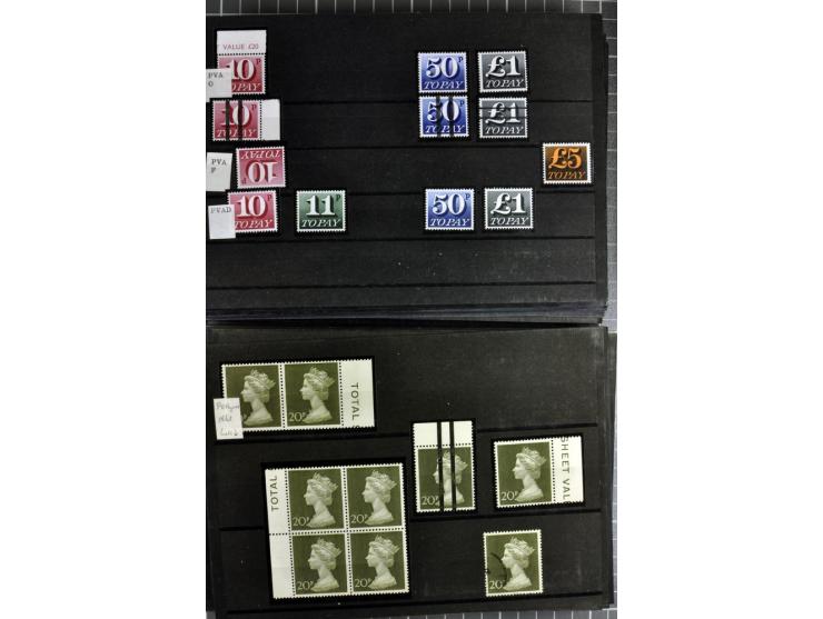 1952/89, überwiegend postfrischer und teils gestempelter Sammlungsbestand, insbesondere die Dauerserien stark spezialisiert m