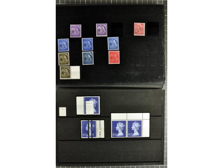 1952/89, überwiegend postfrischer und teils gestempelter Sammlungsbestand, insbesondere die Dauerserien stark spezialisiert m