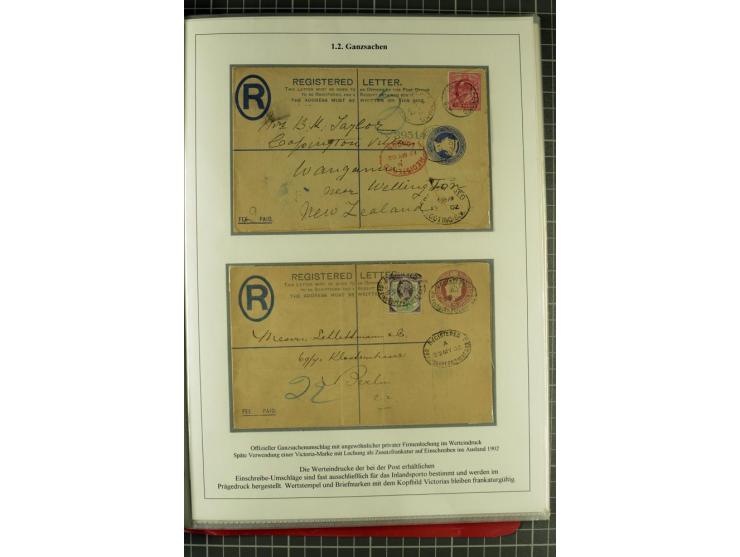 1901/51, "Die Könige im 20. Jahrhundert", überwiegend gestempelte Ausstellungssammlung mit u.a. Mi.-Nr. 118, Briefe, Karten u