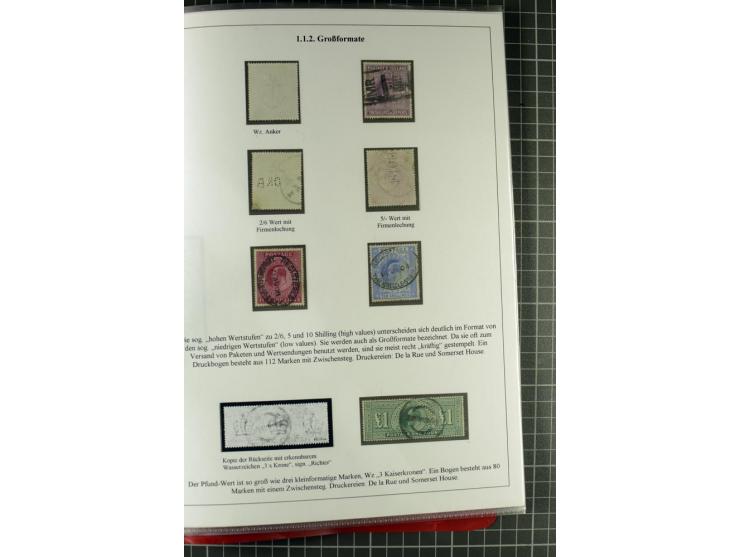 1901/51, "Die Könige im 20. Jahrhundert", überwiegend gestempelte Ausstellungssammlung mit u.a. Mi.-Nr. 118, Briefe, Karten u