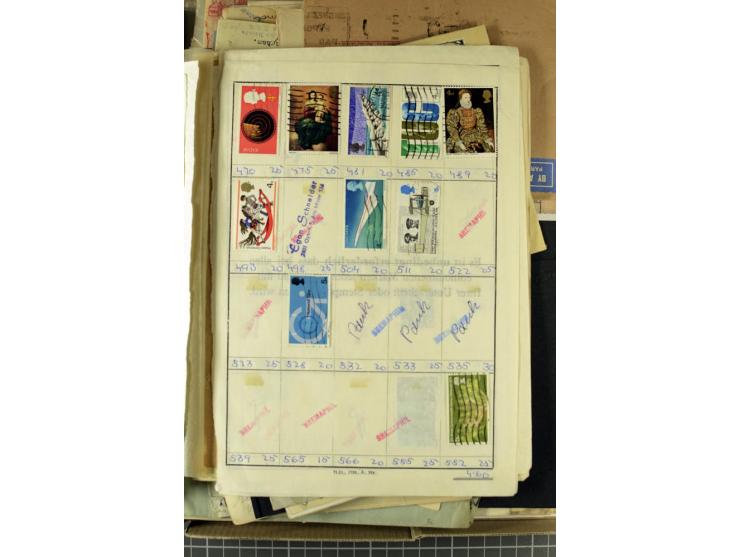 1901/51, "Die Könige im 20. Jahrhundert", überwiegend gestempelte Ausstellungssammlung mit u.a. Mi.-Nr. 118, Briefe, Karten u