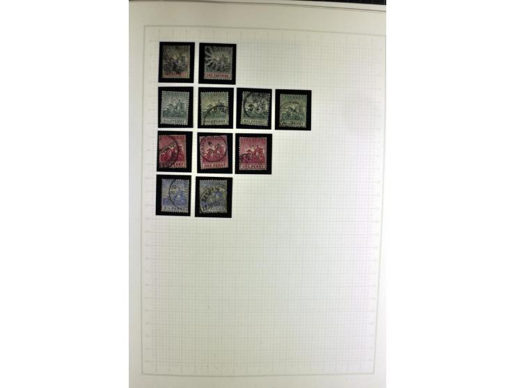 1851/1950 (ca.), ungebrauchte und gestempelte reichhaltige Sammlung, teils mehrfach gesammelt mit u.a. Britisch Guyana Mi.-Nr