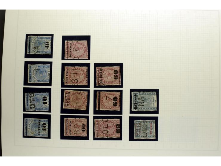 1851/1950 (ca.), ungebrauchte und gestempelte reichhaltige Sammlung, teils mehrfach gesammelt mit u.a. Britisch Guyana Mi.-Nr