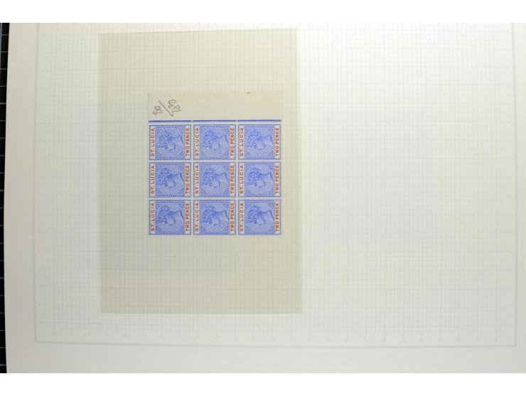 1851/1950 (ca.), ungebrauchte und gestempelte reichhaltige Sammlung, teils mehrfach gesammelt mit u.a. Britisch Guyana Mi.-Nr