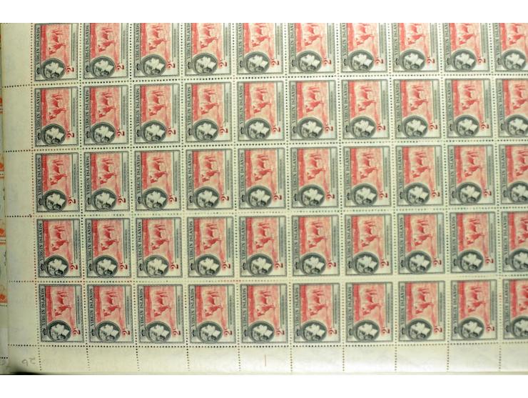 1851/1950 (ca.), ungebrauchte und gestempelte reichhaltige Sammlung, teils mehrfach gesammelt mit u.a. Britisch Guyana Mi.-Nr