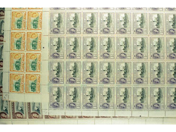 1851/1950 (ca.), ungebrauchte und gestempelte reichhaltige Sammlung, teils mehrfach gesammelt mit u.a. Britisch Guyana Mi.-Nr