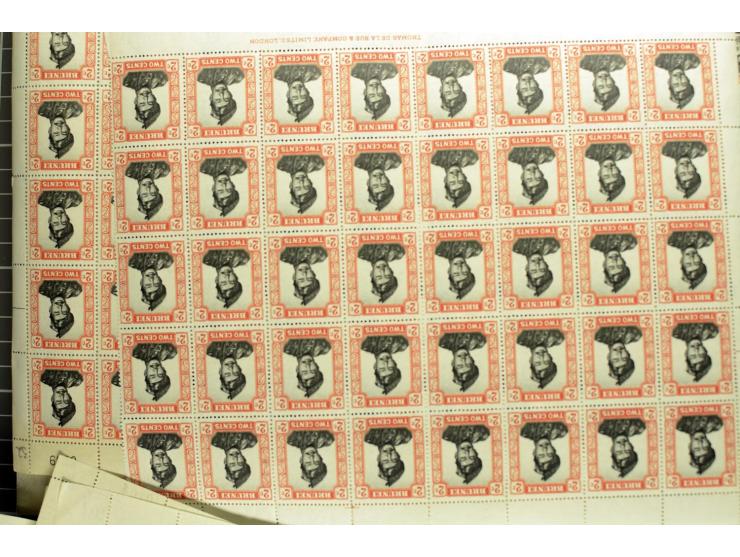 1851/1950 (ca.), ungebrauchte und gestempelte reichhaltige Sammlung, teils mehrfach gesammelt mit u.a. Britisch Guyana Mi.-Nr