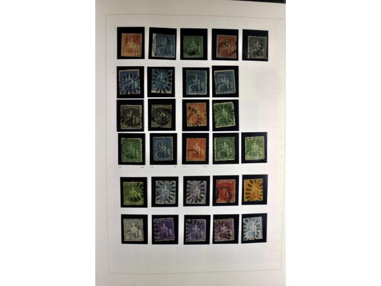 1851/1950 (ca.), ungebrauchte und gestempelte reichhaltige Sammlung, teils mehrfach gesammelt mit u.a. Britisch Guyana Mi.-Nr