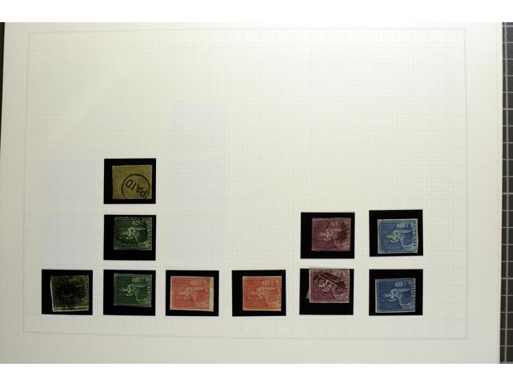 1851/1950 (ca.), ungebrauchte und gestempelte reichhaltige Sammlung, teils mehrfach gesammelt mit u.a. Britisch Guyana Mi.-Nr