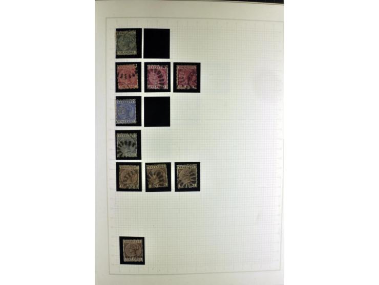 1851/1950 (ca.), ungebrauchte und gestempelte reichhaltige Sammlung, teils mehrfach gesammelt mit u.a. Britisch Guyana Mi.-Nr