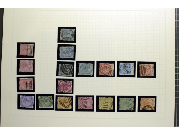1851/1950 (ca.), ungebrauchte und gestempelte reichhaltige Sammlung, teils mehrfach gesammelt mit u.a. Britisch Guyana Mi.-Nr