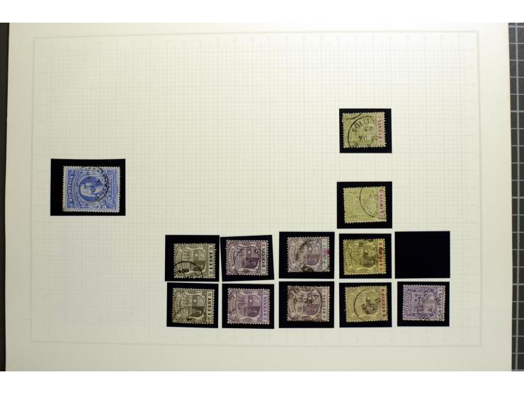 1851/1950 (ca.), ungebrauchte und gestempelte reichhaltige Sammlung, teils mehrfach gesammelt mit u.a. Britisch Guyana Mi.-Nr