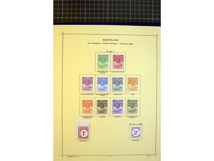  1859/1938, ungebrauchte und gestempelte reichhaltige Sammlung mit vielen besseren Werten und Sätzen