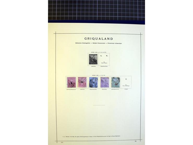  1859/1938, ungebrauchte und gestempelte reichhaltige Sammlung mit vielen besseren Werten und Sätzen