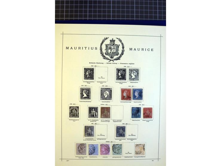  1859/1938, ungebrauchte und gestempelte reichhaltige Sammlung mit vielen besseren Werten und Sätzen