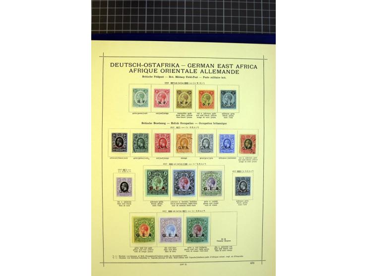  1859/1938, ungebrauchte und gestempelte reichhaltige Sammlung mit vielen besseren Werten und Sätzen
