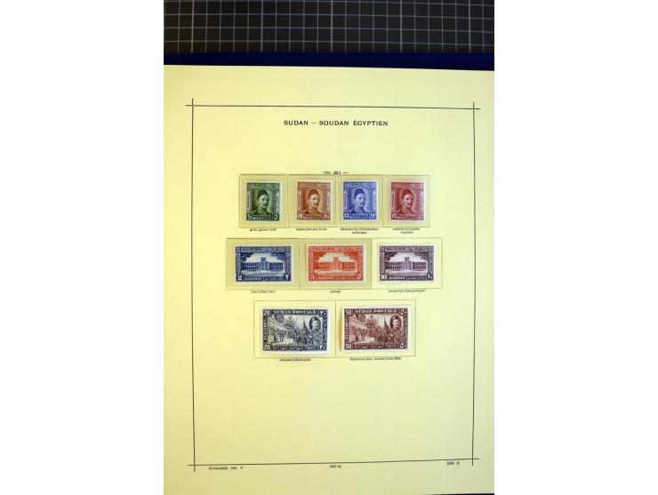  1859/1938, ungebrauchte und gestempelte reichhaltige Sammlung mit vielen besseren Werten und Sätzen