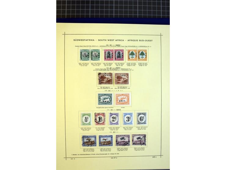  1859/1938, ungebrauchte und gestempelte reichhaltige Sammlung mit vielen besseren Werten und Sätzen