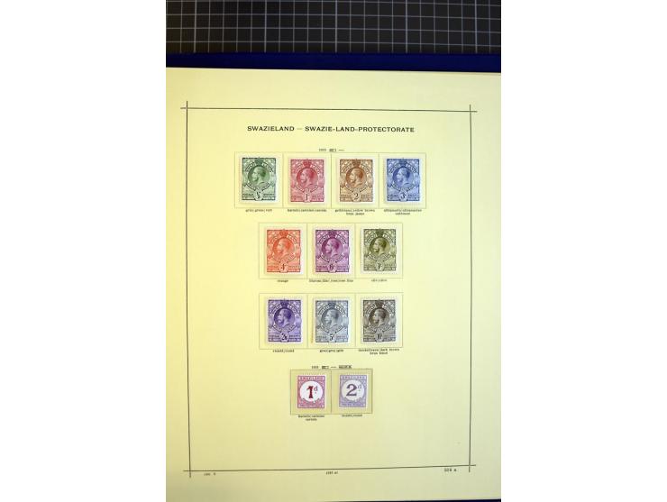  1859/1938, ungebrauchte und gestempelte reichhaltige Sammlung mit vielen besseren Werten und Sätzen