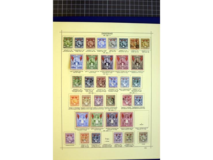  1859/1938, ungebrauchte und gestempelte reichhaltige Sammlung mit vielen besseren Werten und Sätzen