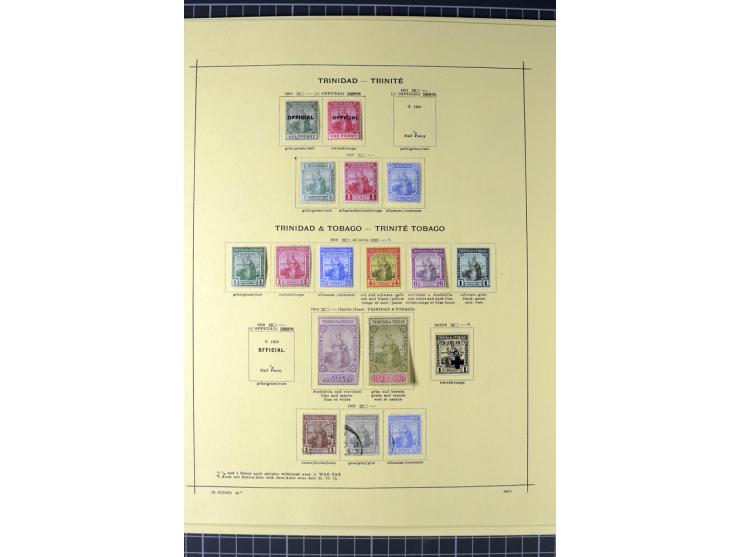 BRITISCH WESTINDIEN: 1860/1940 (ca.), ungebrauchte und gestempelte sehr schöne Sammlung, dabei viele bessere Werte, u.a. St. 