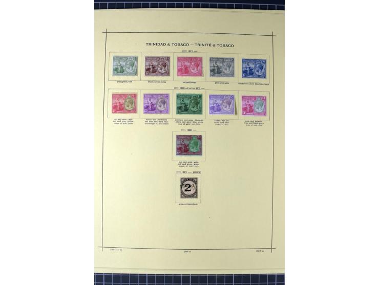BRITISCH WESTINDIEN: 1860/1940 (ca.), ungebrauchte und gestempelte sehr schöne Sammlung, dabei viele bessere Werte, u.a. St. 