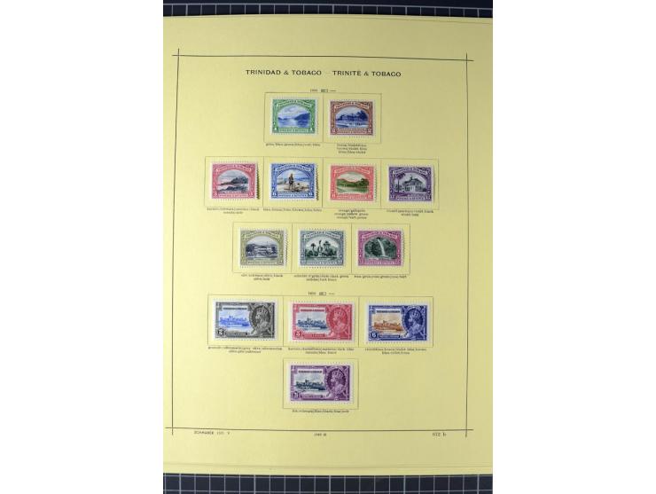 BRITISCH WESTINDIEN: 1860/1940 (ca.), ungebrauchte und gestempelte sehr schöne Sammlung, dabei viele bessere Werte, u.a. St. 