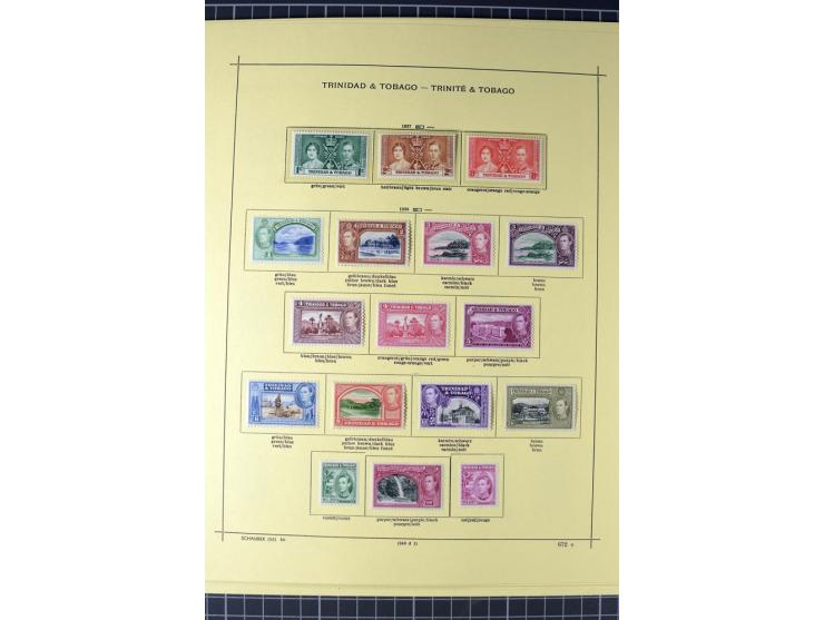 BRITISCH WESTINDIEN: 1860/1940 (ca.), ungebrauchte und gestempelte sehr schöne Sammlung, dabei viele bessere Werte, u.a. St. 