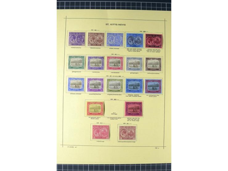 BRITISCH WESTINDIEN: 1860/1940 (ca.), ungebrauchte und gestempelte sehr schöne Sammlung, dabei viele bessere Werte, u.a. St. 