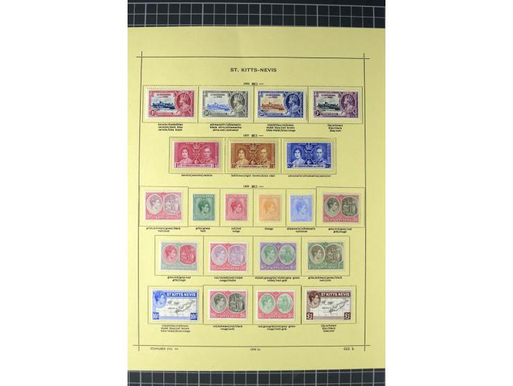 BRITISCH WESTINDIEN: 1860/1940 (ca.), ungebrauchte und gestempelte sehr schöne Sammlung, dabei viele bessere Werte, u.a. St. 