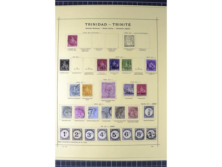 BRITISCH WESTINDIEN: 1860/1940 (ca.), ungebrauchte und gestempelte sehr schöne Sammlung, dabei viele bessere Werte, u.a. St. 