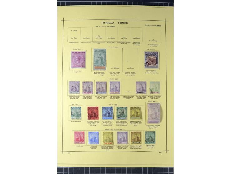 BRITISCH WESTINDIEN: 1860/1940 (ca.), ungebrauchte und gestempelte sehr schöne Sammlung, dabei viele bessere Werte, u.a. St. 