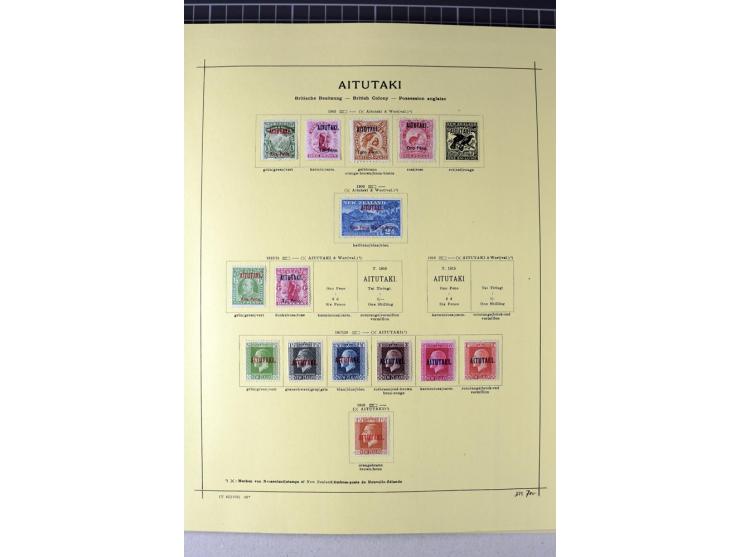  1886/1938, ungebrauchte und gestempelte Sammlung mit vielen besseren Werten und Sätzen