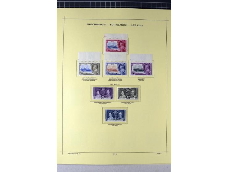  1886/1938, ungebrauchte und gestempelte Sammlung mit vielen besseren Werten und Sätzen