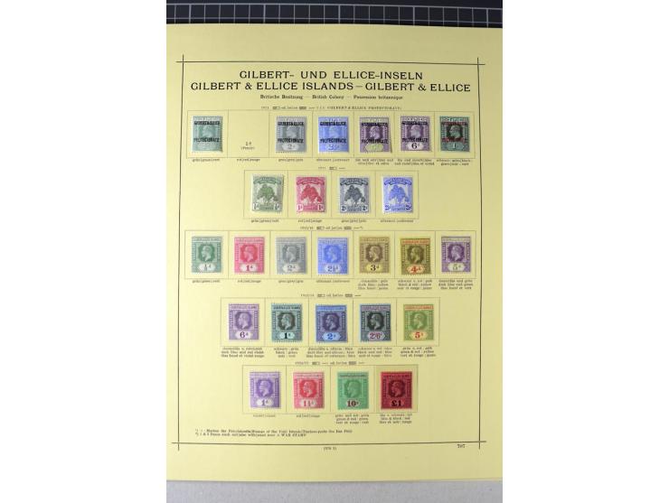  1886/1938, ungebrauchte und gestempelte Sammlung mit vielen besseren Werten und Sätzen